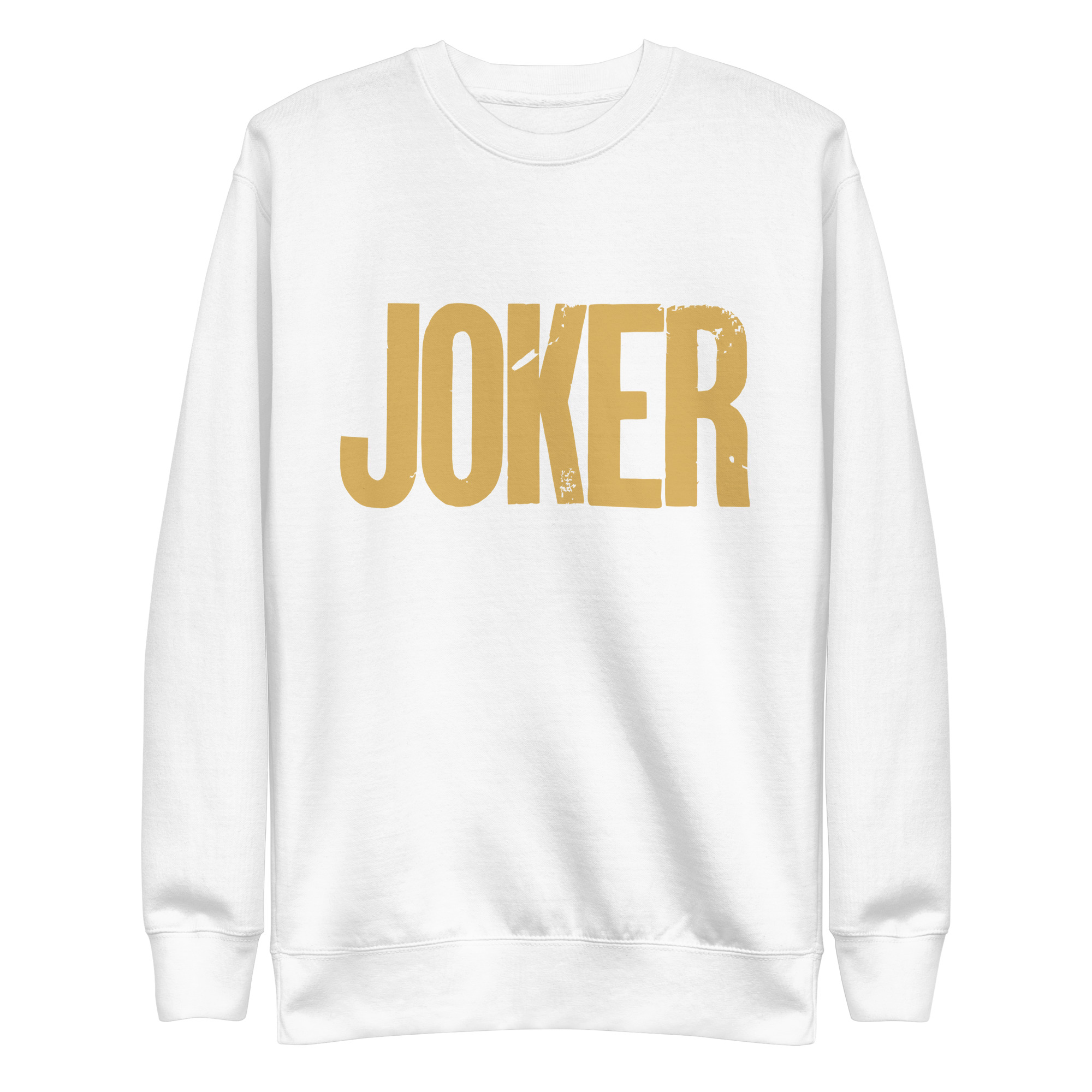 Buy a warm sweatshirt with Joker print